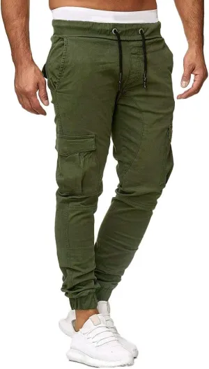 Cargo Pants for Men Relaxed Fit Casual Military Trousers Hiking Tactical with 6 Pockets Big and Tall Work Joggers