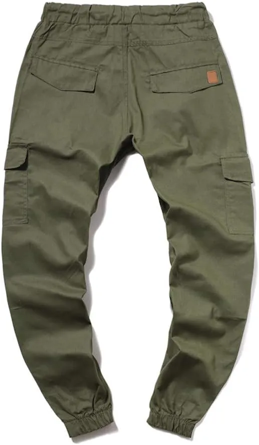 Cargo Pants for Men Relaxed Fit Casual Military Trousers Hiking Tactical with 6 Pockets Big and Tall Work Joggers