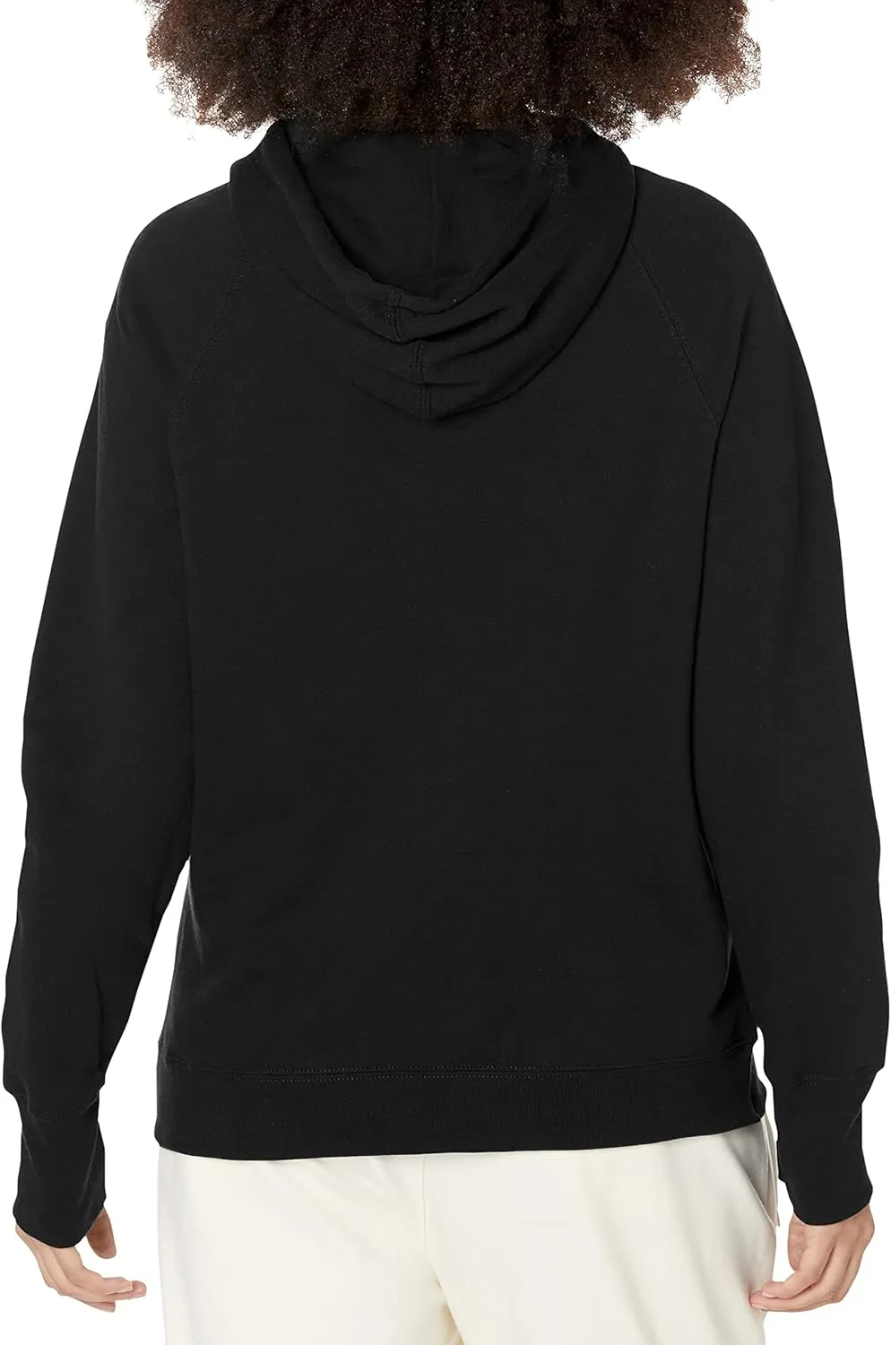 Champion Women's Powerblend Fleece Hoodie, Left Chest Script