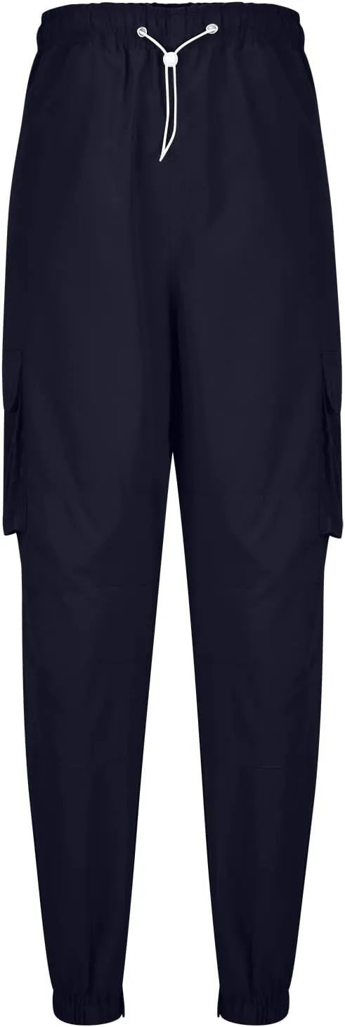 Mens Workout Cargo Sweatpants Pants Men's Sweatpants Slim Fit Tapered Gym Running Workout Pants Athletic Drawstring