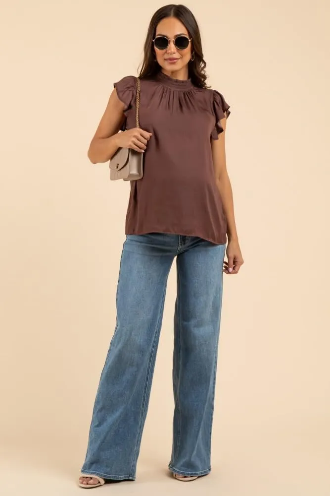 PinkBlush Wide Leg Maternity Jeans