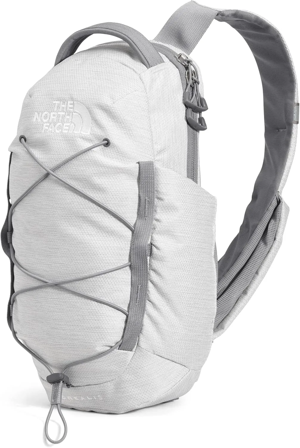 THE NORTH FACE Borealis Sling Bag, TNF White Metallic Mlange/Mid Grey, One Size