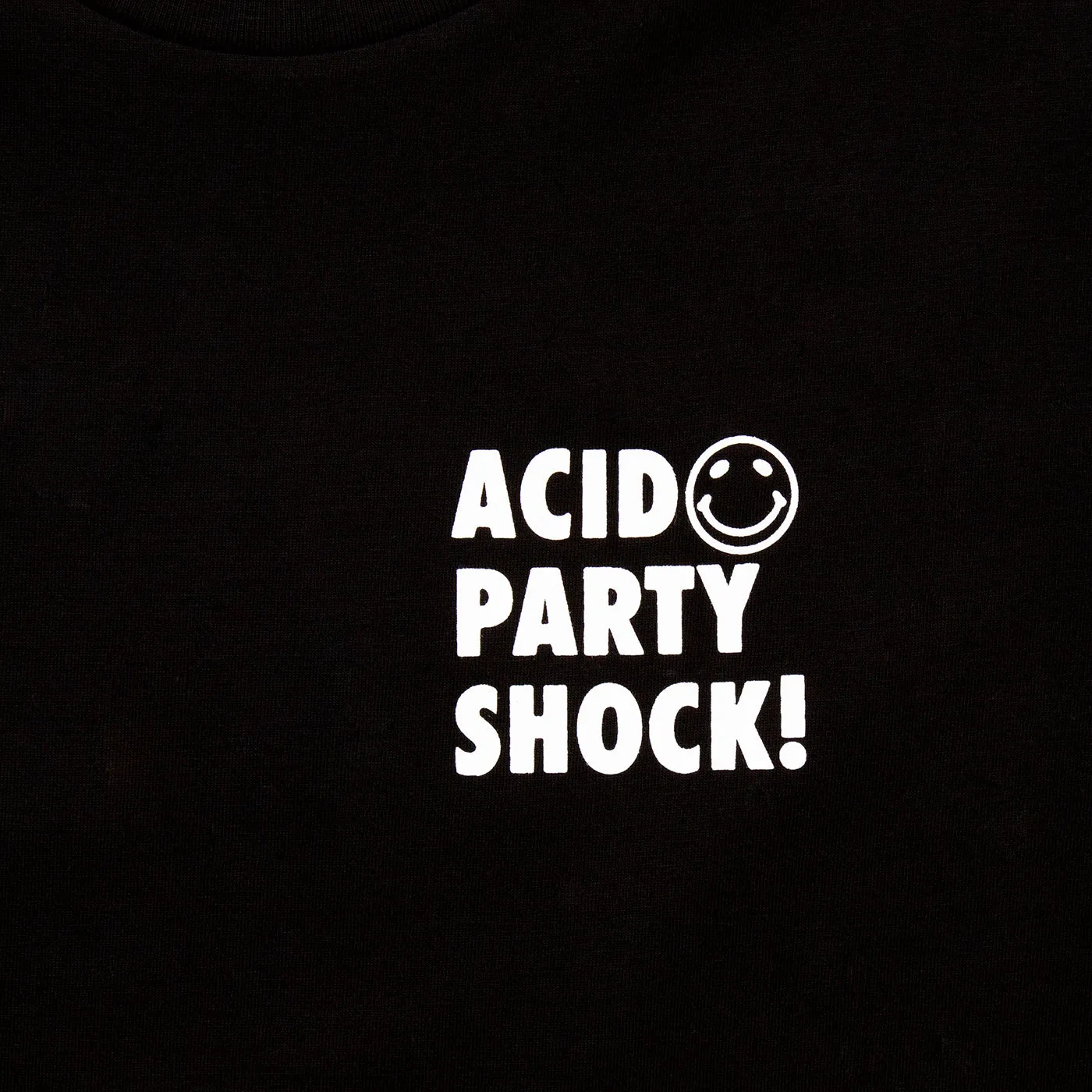 V2 Acid Party Shock  - Oversized Tshirt - Black