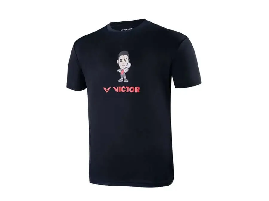 Victor x LZJ T-Shirt T-20055 C (Black)